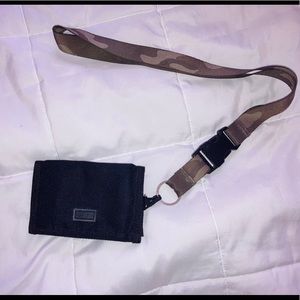 VS PINK lanyard/wallet